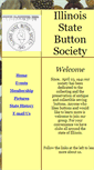 Mobile Screenshot of illinoisstatebuttonsociety.org