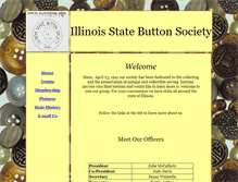Tablet Screenshot of illinoisstatebuttonsociety.org